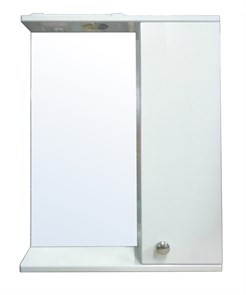 Loranto Моника Зеркало-шкаф 50 со светильником, правостороннее, 500х695х135 CS00046813