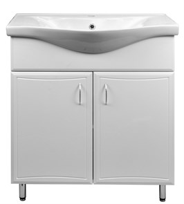 Комплект Тумба Коралл-75 (750х860х460) с раковиной Basic 75 (CS00070577) CS00070577