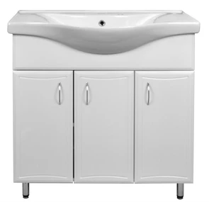 Комплект Тумба Коралл-80 (800х860х460) с раковиной Basic 80 (CS00070578) CS00070578