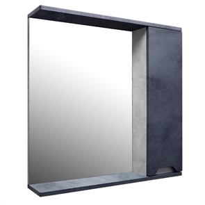 {{photo.Alt || photo.Description || 'Зеркало-шкаф Loranto Florena 70 700х135х600 правый, темный бетон (CS00090037)'}}