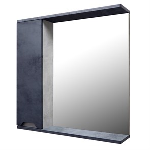 {{photo.Alt || photo.Description || 'Зеркало-шкаф Loranto Florena 70 700х135х600 левый, темный бетон (CS00090036)'}}