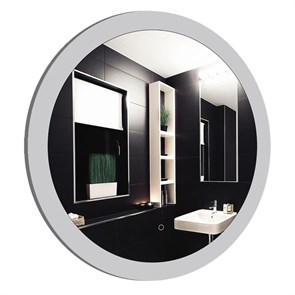 {{photo.Alt || photo.Description || 'Зеркало Loranto РИО D650 круглое, с подсветкой, сенсорный выключатель с функцией диммера (CS00098031)'}}