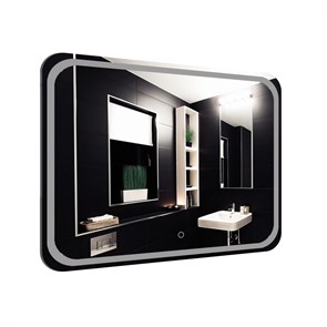 {{photo.Alt || photo.Description || 'Зеркало Loranto Дина 89х68,5 с подсветкой, сенсорный выключатель с функцией диммера (CS00098010)'}}