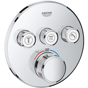 {{photo.Alt || photo.Description || 'Смеситель для душа Grohe Grohtherm SmartControl с термостатом Хром (29121000)'}}