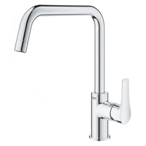 {{photo.Alt || photo.Description || 'Eurosmart Смеситель для кухонной мойки, высокий U-излив, хром'}}