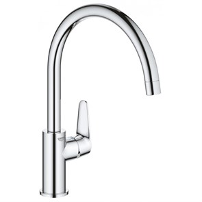 {{photo.Alt || photo.Description || 'Смеситель Grohe BauCurve для кухонной мойки (31536001)'}}