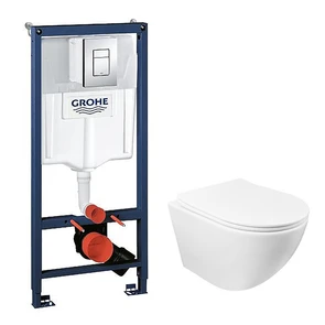 {{photo.Alt || photo.Description || 'Сет инсталляция Grohe 38772001 Rapid SL 3 в 1 +унитаз Grado AZ-0046 SP  с сиденьем'}}