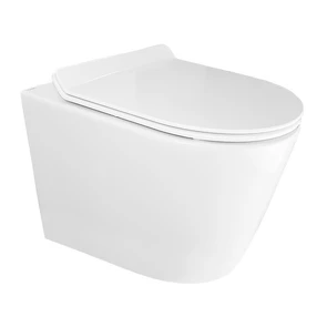 {{photo.Alt || photo.Description || 'Унитаз подвесной Azario Vento 480х370х360 безободковый, с быстросъемным сиденьем микролифт (AZ-2001)'}}