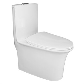 {{photo.Alt || photo.Description || 'Унитаз моноблок Azario Luna 770x390x710 напольный, горизонтальный слив, сиденье дюропласт микролифт (AZ-1037)'}}