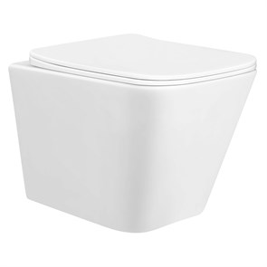 {{photo.Alt || photo.Description || 'Унитаз подвесной Azario Hugo 350х480х363, безободковый, с быстросъемным сиденьем микролифт (AZ-3103)'}}