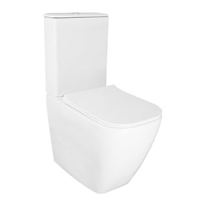 {{photo.Alt || photo.Description || 'Унитаз-компакт Azario MIRADA S 385х620х920 напольный, безободковый в комплекте с бачком и сиденьем микролифт, белый (AZ-1288A)'}}