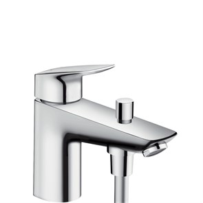 {{photo.Alt || photo.Description || 'Смеситель на борт ванны Hansgrohe Logis, однорычажный, хром (71312000)'}}