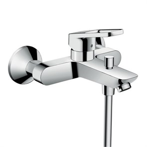 {{photo.Alt || photo.Description || 'Смеситель для ванны Hansgrohe Logis Loop, внешний монтаж, однорычажный, хром (71244000)'}}