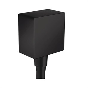 {{photo.Alt || photo.Description || 'FixFit Square Шланговое подсоединение с клапаном обратного тока, матовый черный'}}