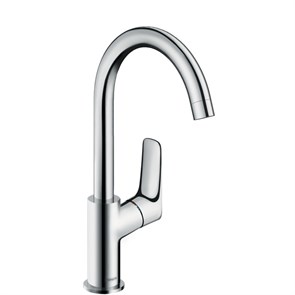 {{photo.Alt || photo.Description || 'Смеситель для раковины Hansgrohe Logis хром (71130000)'}}