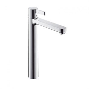 {{photo.Alt || photo.Description || 'Смеситель для раковины Hansgrohe Metris S, однорычажный, хром (31022000)'}}
