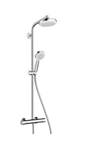 {{photo.Alt || photo.Description || 'Душевая система Hansgrohe Crometta, с термостатом, хром/белый (27264400)'}}