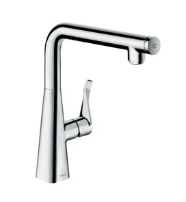 {{photo.Alt || photo.Description || 'Смеситель для кухни Hansgrohe Metris Select, однорычажный, хром (14847000)'}}