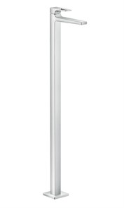 {{photo.Alt || photo.Description || 'Смеситель для раковины Hansgrohe Metropol, напольный монтаж, однорычажный, без сливного гарнитура, с рукояткой Loop, хром (74530000)'}}