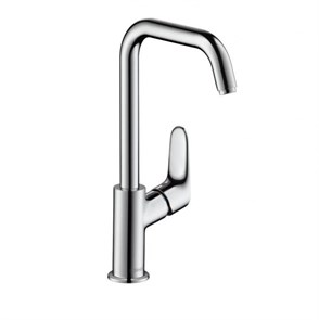 {{photo.Alt || photo.Description || 'Смеситель для раковины Hansgrohe Focus E2, однорычажный, с поворотным изливом 120°, хром (31609000)'}}