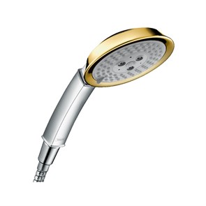 {{photo.Alt || photo.Description || 'Ручной душ Hansgrohe Raindance Classic, 100 3jet, хром/под золото (28548090)'}}