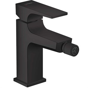 {{photo.Alt || photo.Description || 'Смеситель для биде, однорычажный, со сливным клапаном Push-Open, черный матовый 32520670 Metropol'}}