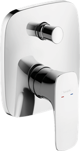 {{photo.Alt || photo.Description || 'Смеситель для ванны Hansgrohe PuraVida, скрытый монтаж, однорычажный, хром (15445000)'}}