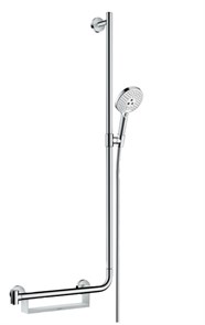 {{photo.Alt || photo.Description || 'Душевой набор Hansgrohe Raindance Select S 120/Unica Comfort 1.10 m R белый/хром (26326400)'}}