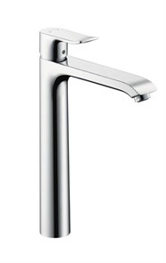 {{photo.Alt || photo.Description || 'Смеситель для раковины Hansgrohe Metris 260, без сливного гарнитура, однорычажный, хром (31184000)'}}