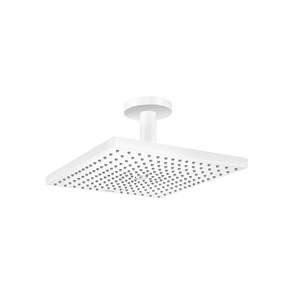 {{photo.Alt || photo.Description || 'Верхний душ Hansgrohe Raindance E 300 1jet, с потолочным подсоединением, матовый белый'}}