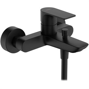 {{photo.Alt || photo.Description || 'Смеситель для ванны Hansgrohe Rebris E керамический картридж, черный матовый (72450670)'}}