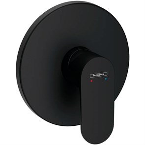 {{photo.Alt || photo.Description || 'Смеситель для душа Hansgrohe Rebris S внешняя часть, черный матовый (72667670)'}}