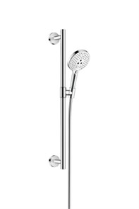 {{photo.Alt || photo.Description || 'Душевой набор Hansgrohe Raindance Select S 120 3jet со штангой 65 см хром-белый матовый (26320400)'}}