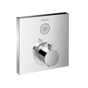 Смеситель для душа Hansgrohe Ecostat Square термостат, хром (15717400) 15717400