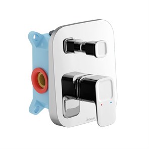 {{photo.Alt || photo.Description || 'Смеситель для душа Ravak 10° TD 065.00, для R-box, настенный, с переключателем, однорычажный, хром'}}