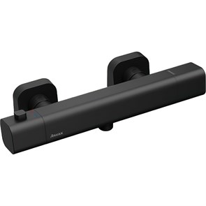 {{photo.Alt || photo.Description || 'Смеситель для душа Ravak 10° Free X070154 с термостатом, черный матовый (X070154)'}}