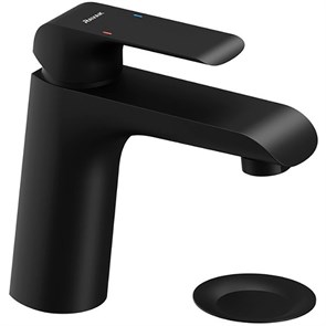 {{photo.Alt || photo.Description || 'Смеситель для раковины Ravak Flat FL 013.20 с донным клапаном, керамический картидж, черный матовый (X070172)'}}