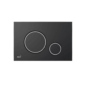 {{photo.Alt || photo.Description || 'Кнопка смыва для скрытых систем инсталляции Alcadrain, черный матовый (M778)'}}