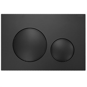 {{photo.Alt || photo.Description || 'Кнопка смыва AZARIO NEW двойная, пластик, черный матовый (AZ-017.04)'}}