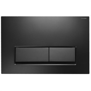 {{photo.Alt || photo.Description || 'Кнопка смыва AZARIO NEW двойная, пластик, черный матовый (AZ-015.04)'}}