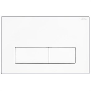 {{photo.Alt || photo.Description || 'Кнопка смыва AZARIO NEW двойная, пластик, белый глянцевый (AZ-015.01)'}}