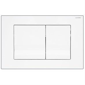 {{photo.Alt || photo.Description || 'Кнопка смыва AZARIO NEW двойная, пластик, белый глянцевый (AZ-001.01)'}}