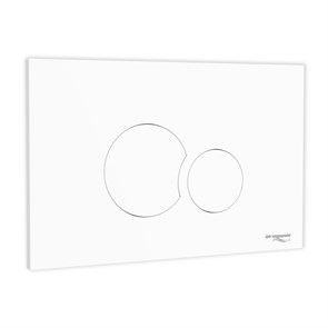 {{photo.Alt || photo.Description || 'Кнопка смыва IDROSPANIA  Belen двойная, белая матовая (30366)'}}