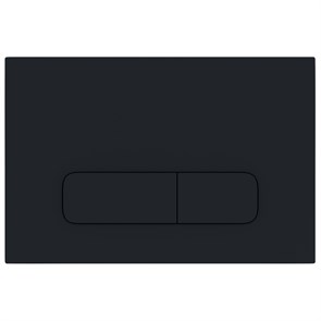 {{photo.Alt || photo.Description || 'Кнопка смыва AZARIO FORTE двойная, прямоугольная, пластик, черный матовый (AZ-100-004F)'}}