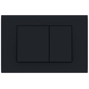 {{photo.Alt || photo.Description || 'Кнопка смыва AZARIO FORTE двойная, квадратная, пластик, черный матовый (AZ-100-022F)'}}