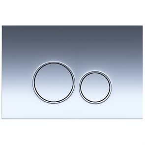 {{photo.Alt || photo.Description || 'Кнопка смыва AZARIO FORTE двойная, круглая, пластик, хром глянцевый (AZ-100-030F)'}}