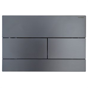 {{photo.Alt || photo.Description || 'Клавиша смыва AZARIO NEW двойная, квадратные кнопки, пластик, оружейная сталь матовый (AZ-013.08)'}}