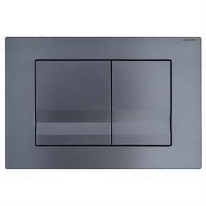 {{photo.Alt || photo.Description || 'Клавиша смыва AZARIO NEW двойная, квадратные кнопки, пластик, оружейная сталь матовый (AZ-001.08)'}}