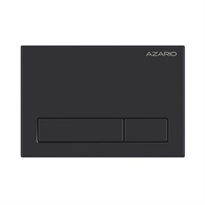 {{photo.Alt || photo.Description || 'Кнопка смыва AZARIO механическая, двойной смыв, прямоугольные кнопки, чёрный матовый (AZ-ИУ00015)'}}