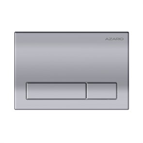 {{photo.Alt || photo.Description || 'Кнопка смыва AZARIO механическая, двойной смыв, прямоугольные кнопки, хром глянцевый (AZ-ИУ00014)'}}